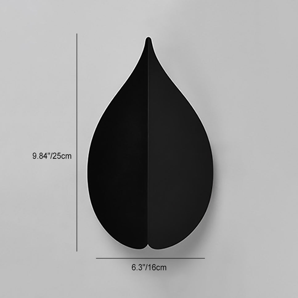 Aluminum Leaf Design Bedroom Wall Lamp