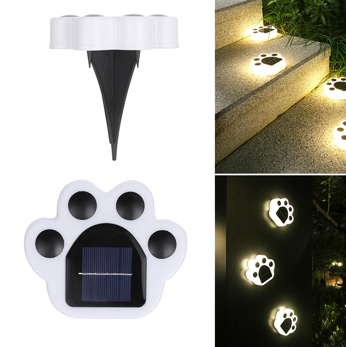 Bear Paw Round Garden Outdoor Light