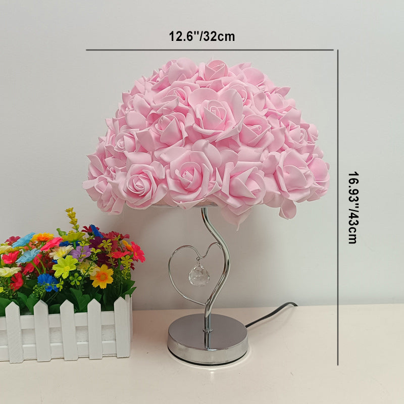 Romantic Rose Decorative Table Lamp