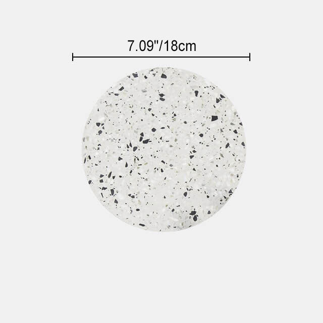 Round Textured Marble Wall Lamp