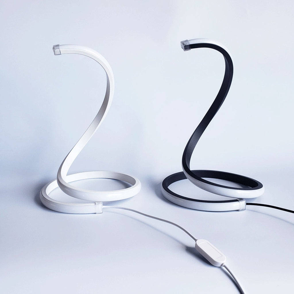 Snake Shape Touch Dimming Table Lamp
