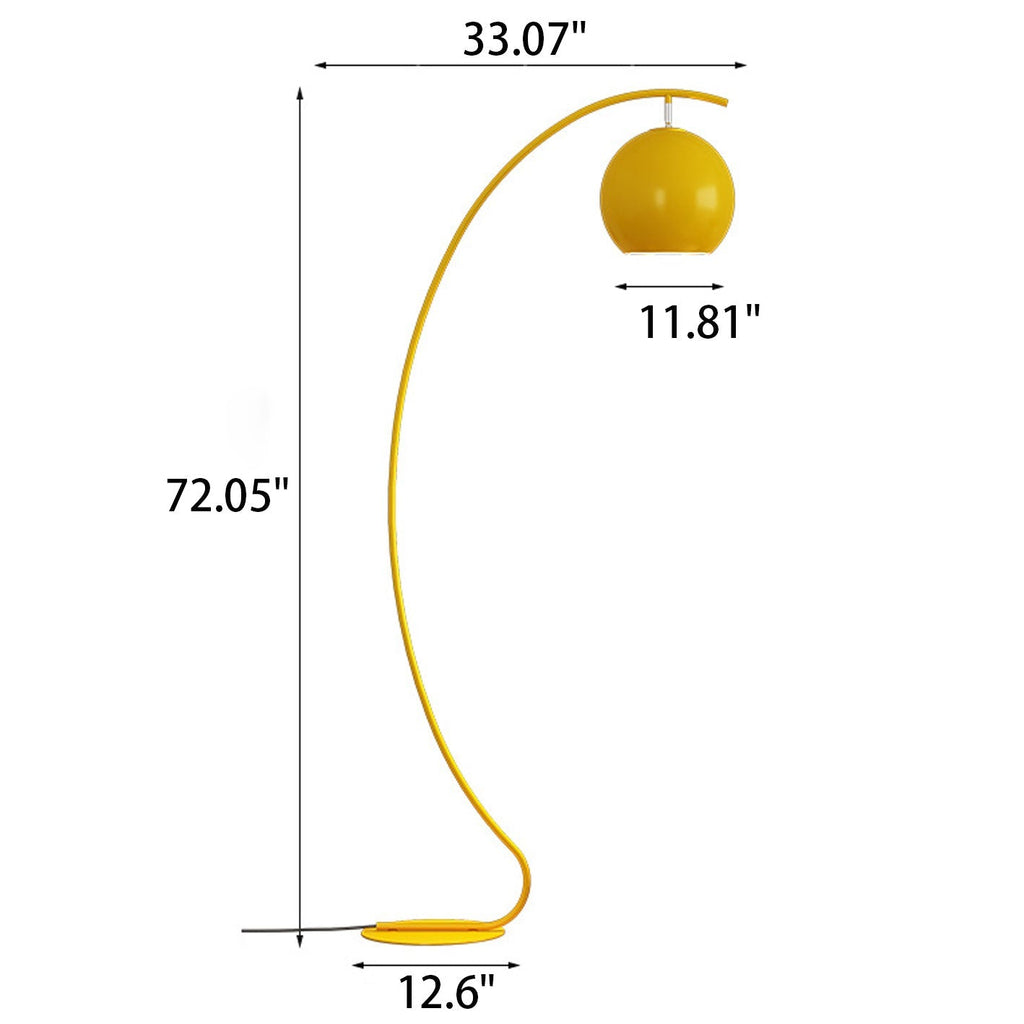 Nordic Minimalist Curved Line Floor Lamp