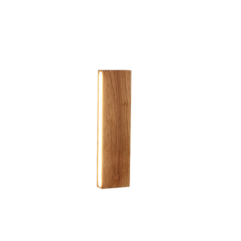 Solid Wood Strip Wall Lamp