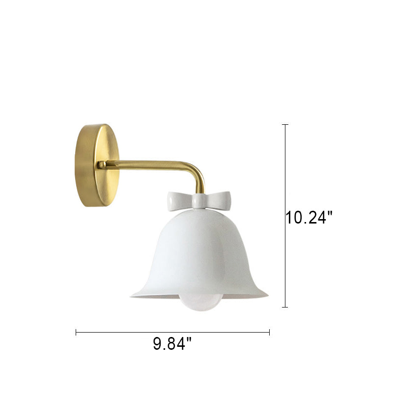 Bell Butterfly Iron Wall Lamp