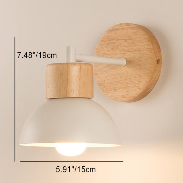 Round Half Circle Bird Wall Lamp