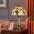 Shell Pattern 2-Light Table Lamp
