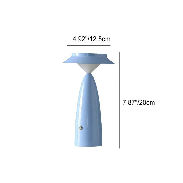 Mushroom Iron Acrylic Bedroom Table Lamp