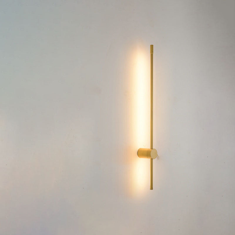 Aluminum Straigh Line Living Wall Lamp