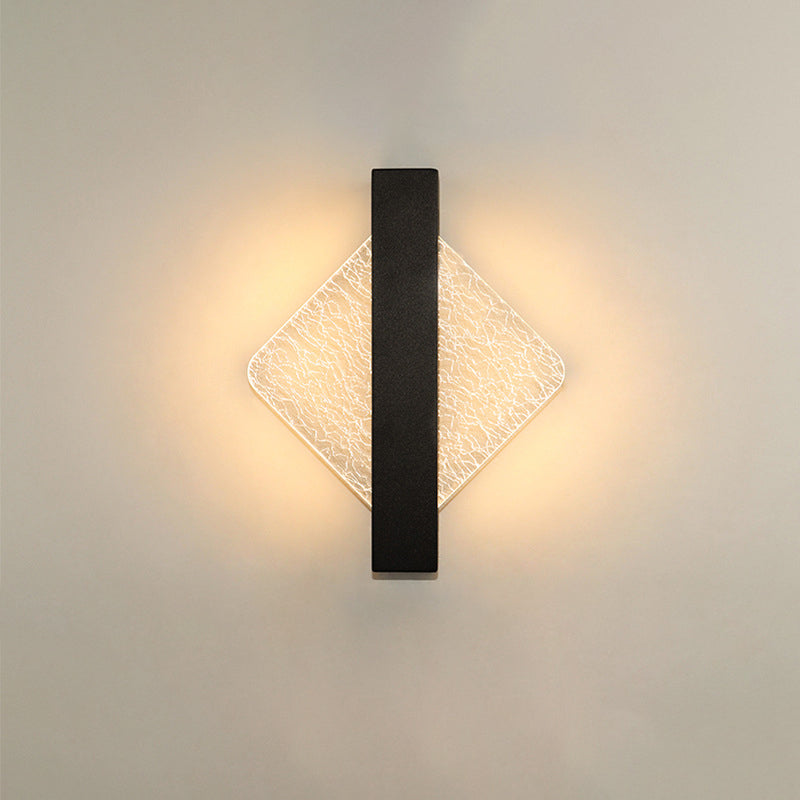 Acrylic Crack Design Wall Lamp