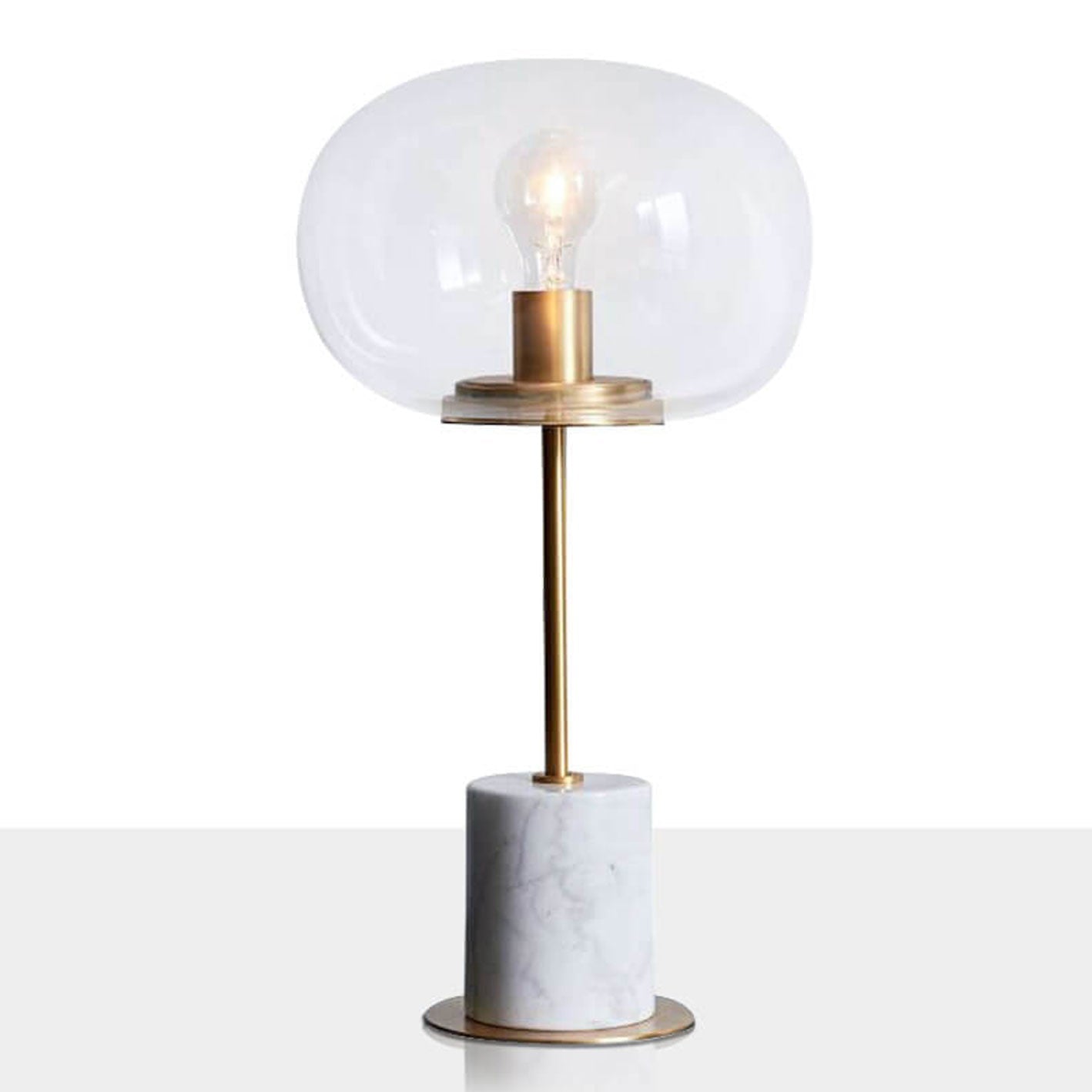 Glass Ball Table Lamp