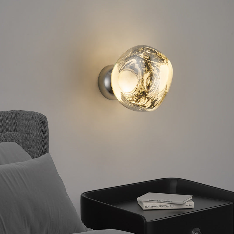 Lava Ball Acrylic Hardware Wall Lamp