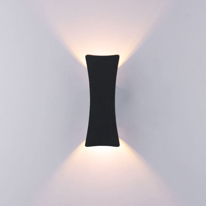 Rectangular Curved Outdoor Light