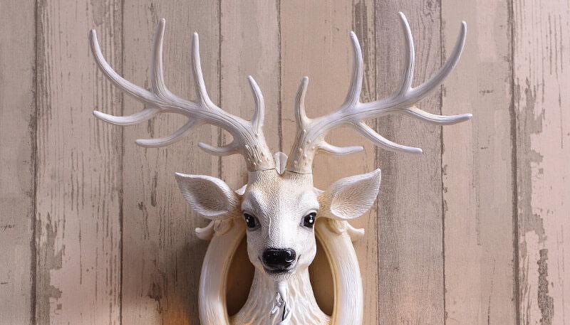 Antler Fruits Resin Wall Lamp