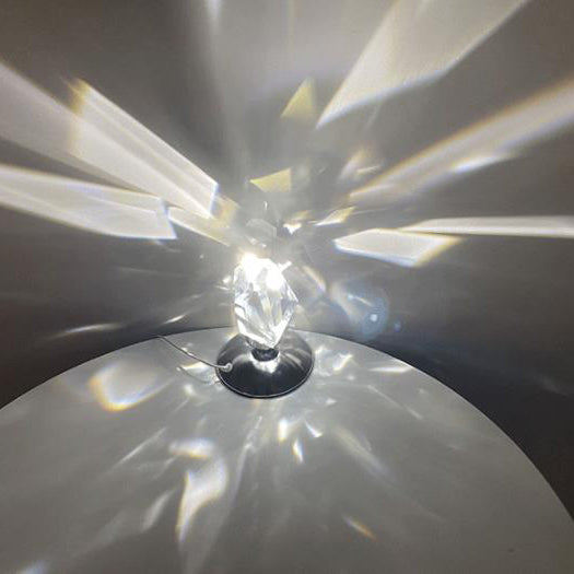 Diamond Crystal Ambient Night Table Lamp