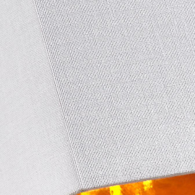 Linen Resin Crystal Coral Table Lamp