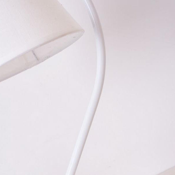 Cylinder Fabric Curved Table Lamp