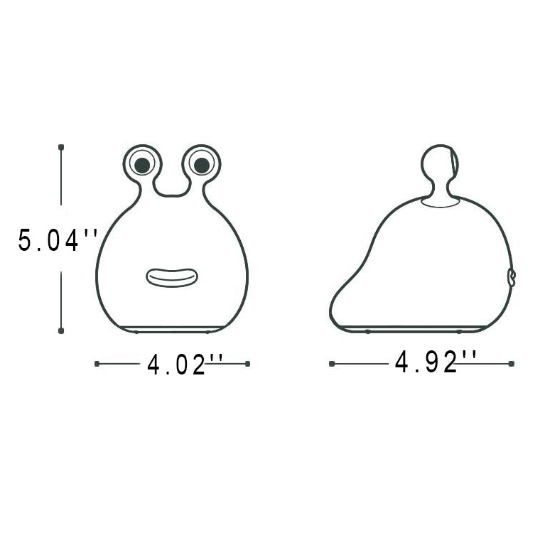 Slug Silicone Night Table Lamp