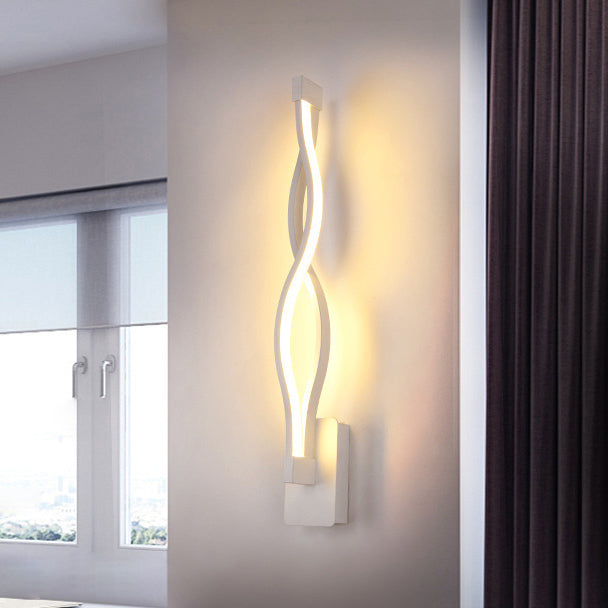 Aluminum Wave Shape Wall Lamp