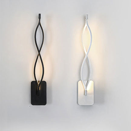 Aluminum Wave Shape Wall Lamp