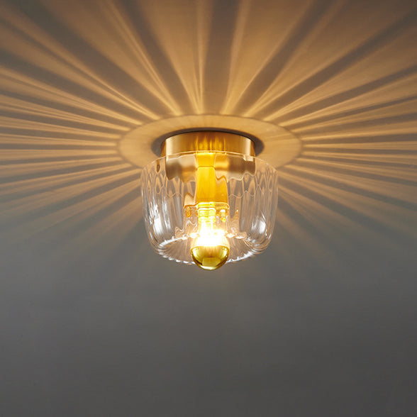Glass Sun Shape Full Wall Lamp