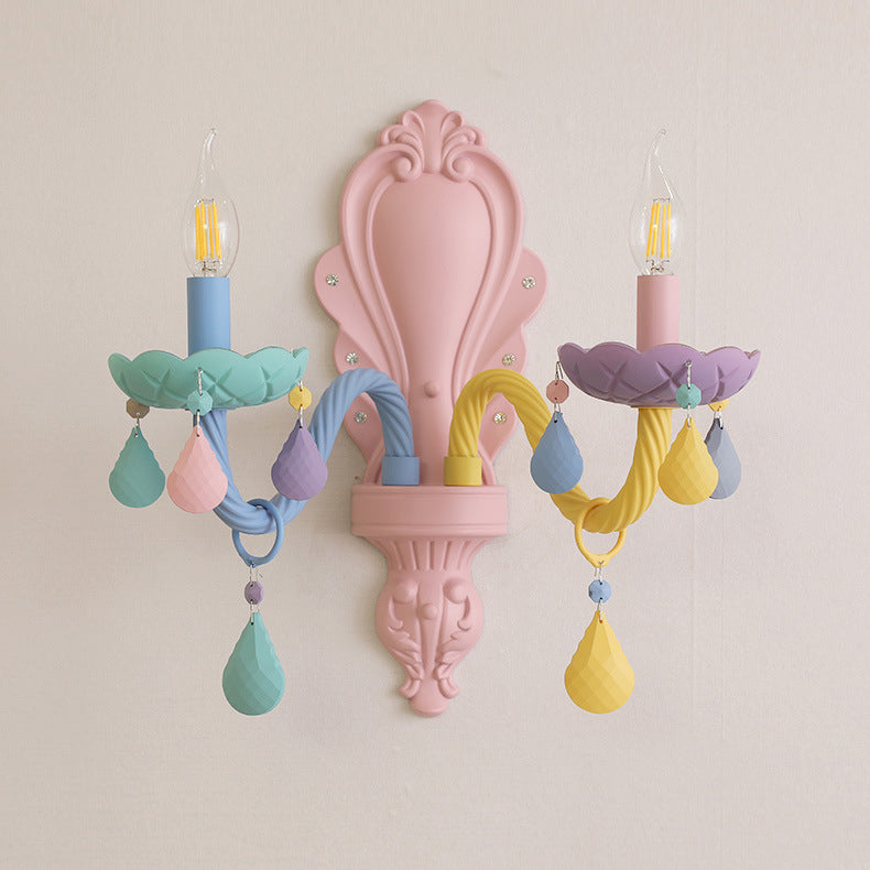 Macaron Candelabra 2-Light Wall Lamp