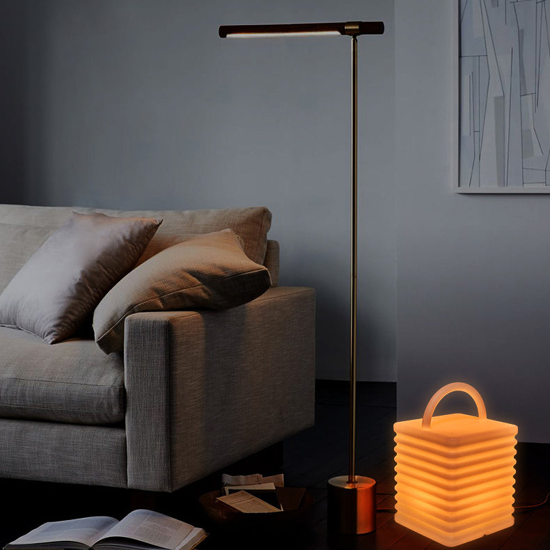 Plastic Colorful Tote Bag Table Lamp