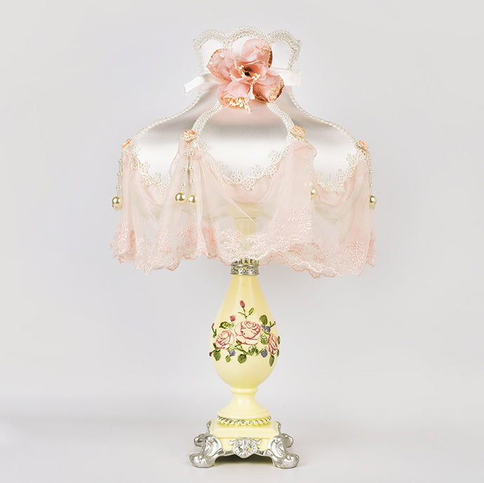 Style Court Fabric Dome Table Lamp