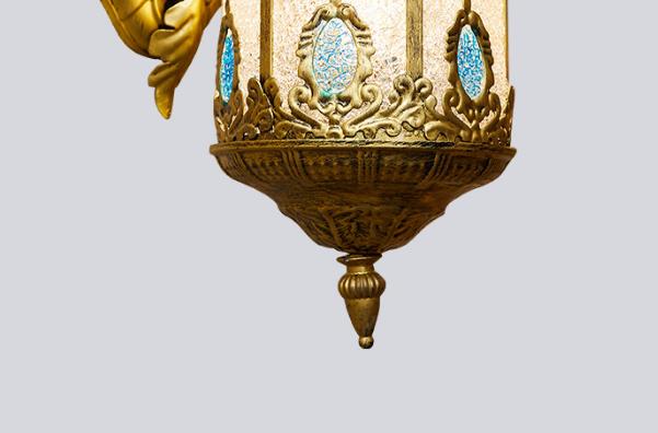 Iron Mediterranean Style Wall Lamp