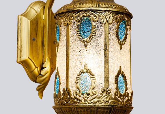 Iron Mediterranean Style Wall Lamp