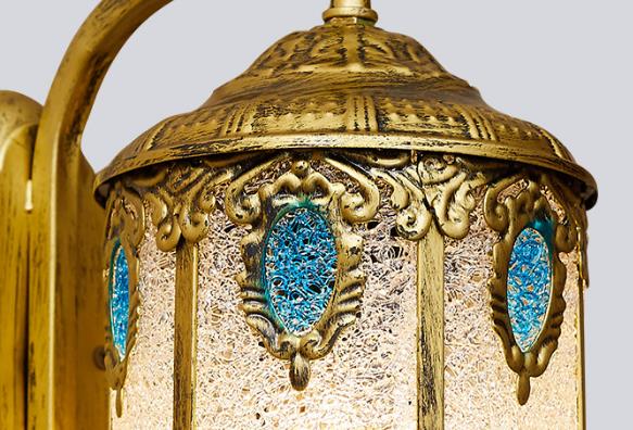 Iron Mediterranean Style Wall Lamp