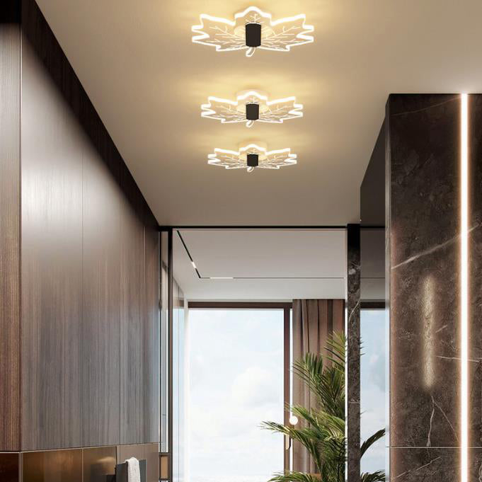 Acrylic Maple Leaf Shape Wall Lamp