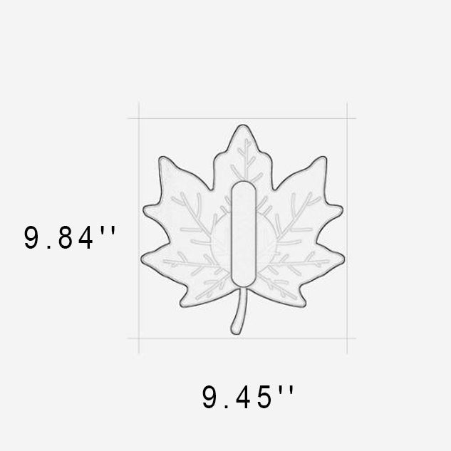 Acrylic Maple Leaf Shape Wall Lamp