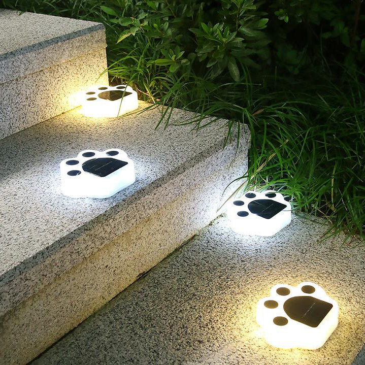 Bear Paw Round Garden Outdoor Light