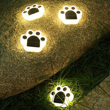 Bear Paw Round Garden Outdoor Light