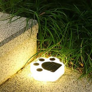 Bear Paw Round Garden Outdoor Light