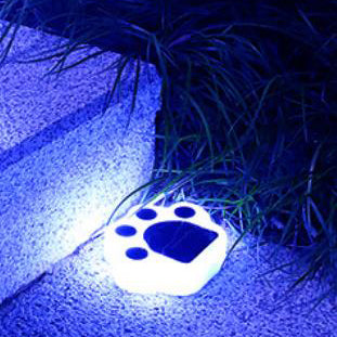 Bear Paw Round Garden Outdoor Light