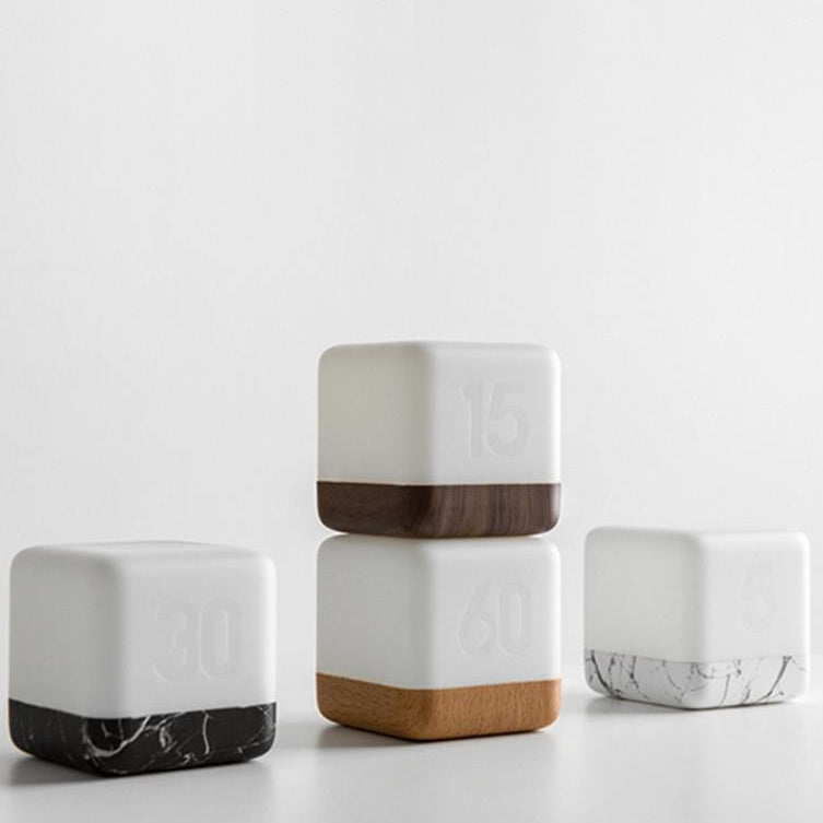 Magic Cube Turn Timer Table Lamp