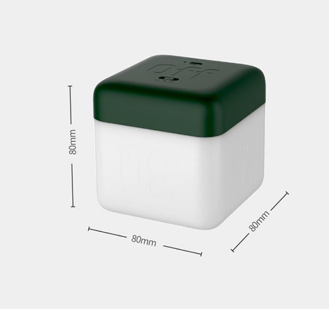 Magic Cube Turn Timer Table Lamp