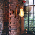 Iron Faucet Wall Lamp