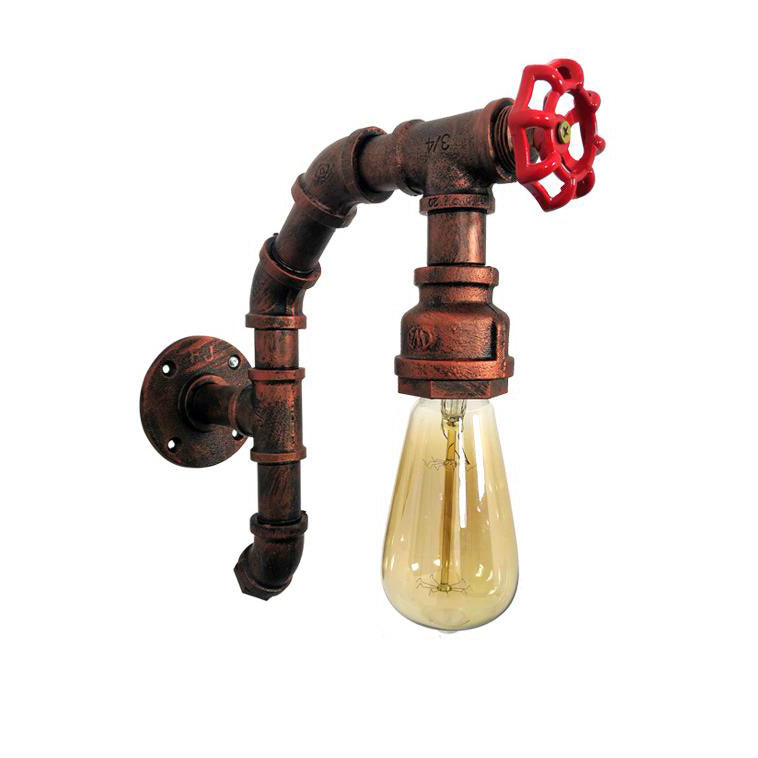 Iron Faucet Wall Lamp