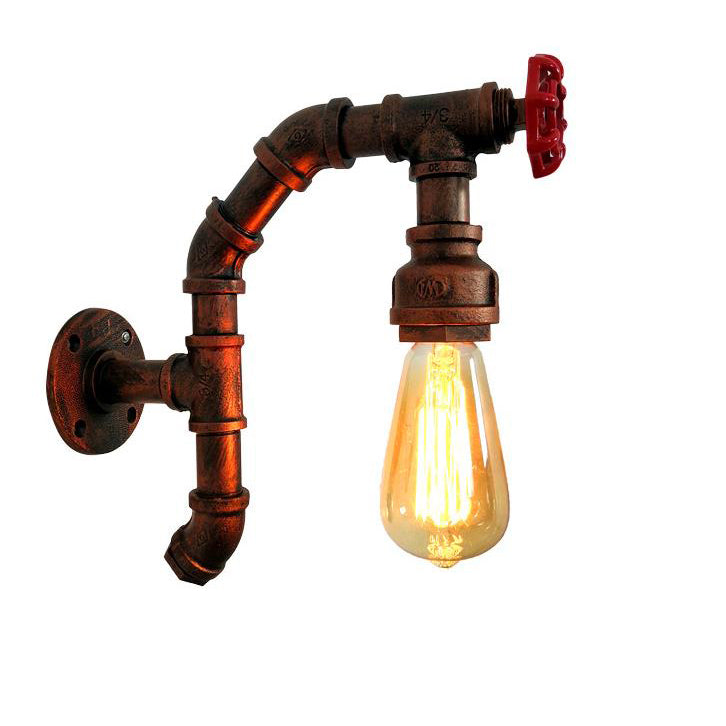 Iron Faucet Wall Lamp