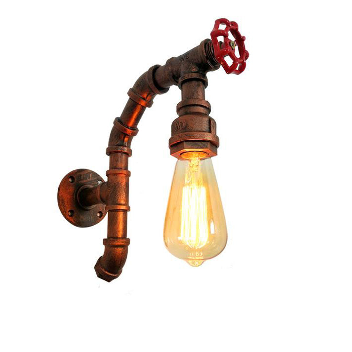 Iron Faucet Wall Lamp