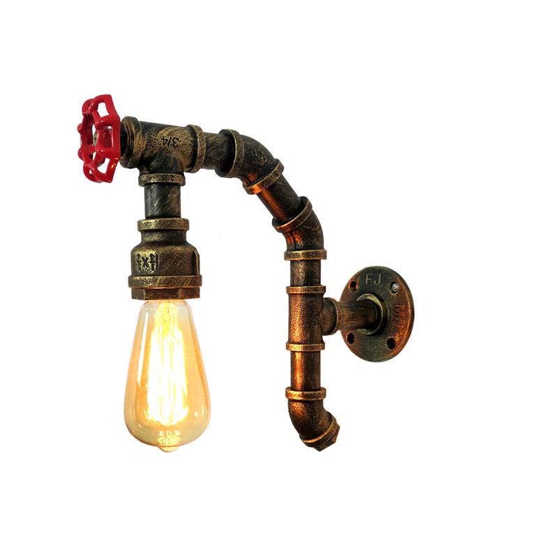 Iron Faucet Wall Lamp