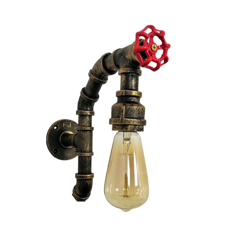 Iron Faucet Wall Lamp