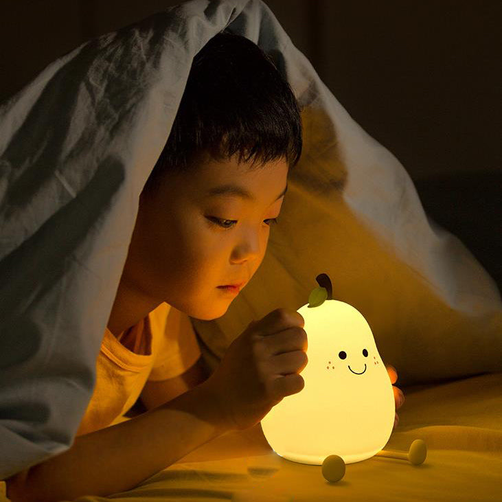 Fruit Pear Silicone Night Table Lamp