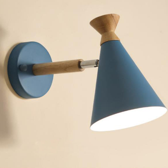 Bell Wood Wall Lamp