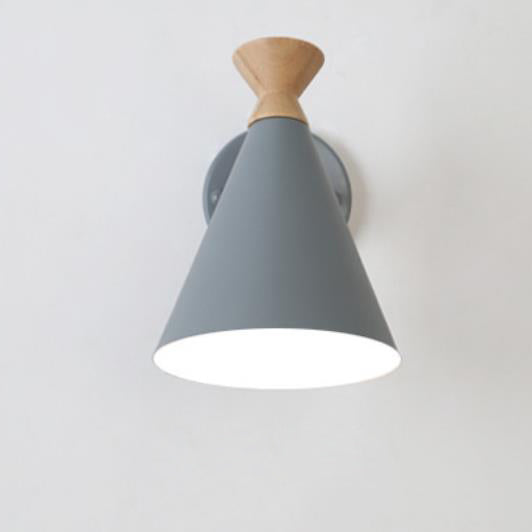 Bell Wood Wall Lamp