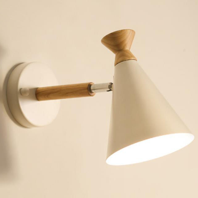 Bell Wood Wall Lamp