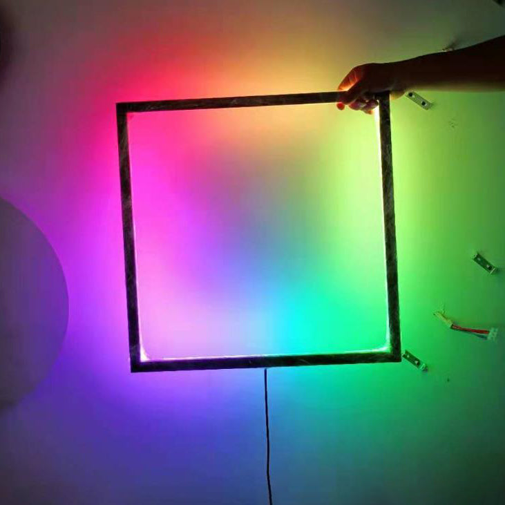 RGB Square Shape Aluminum Wall Lamp