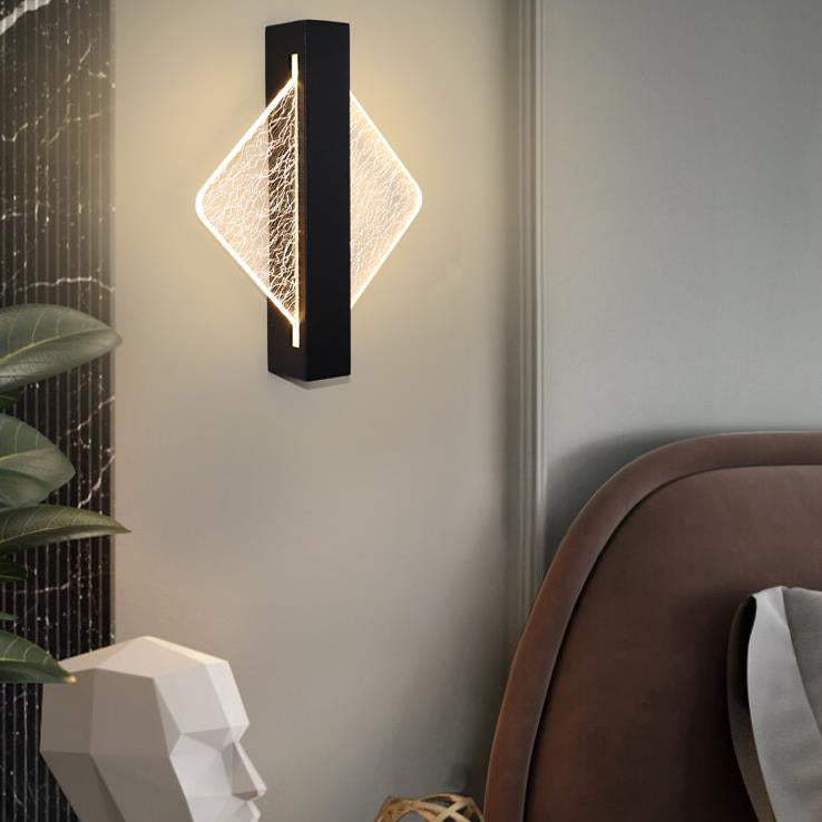 Acrylic Crack Design Wall Lamp